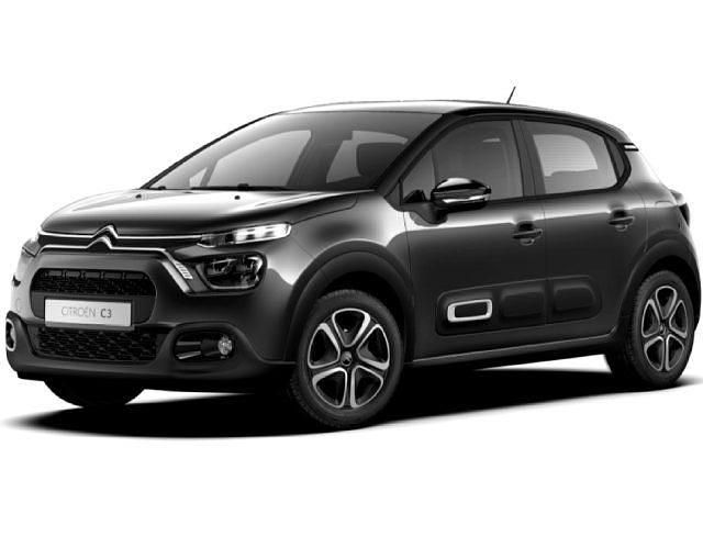 Nero Usata 2024 Citroën C3 PureTech Tre volumi | 13.990 € (Buon prezzo) - Immagine 1/4