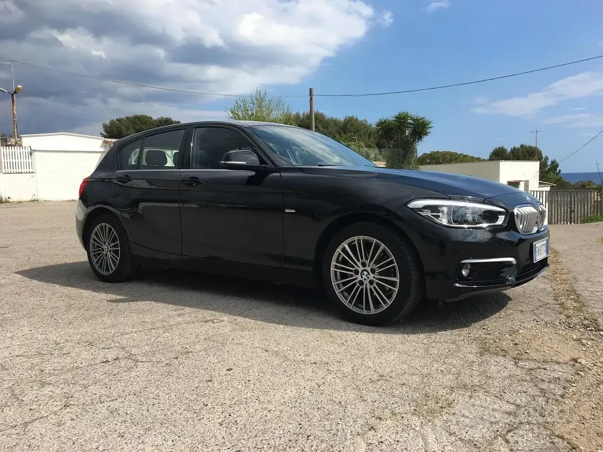 Usata BMW 116 Comfort Edition 116 CV (85 kW) 2018 Nero Utilitaria