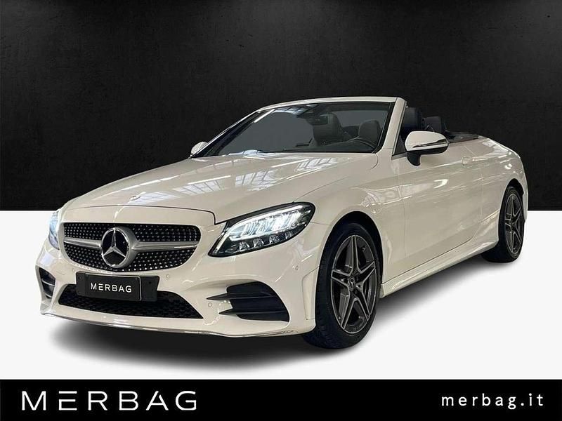 Bianco Usata 2019 Mercedes C180 Premium Cabrio | 28.900 € (Ottimo prezzo) - Immagine 1/4