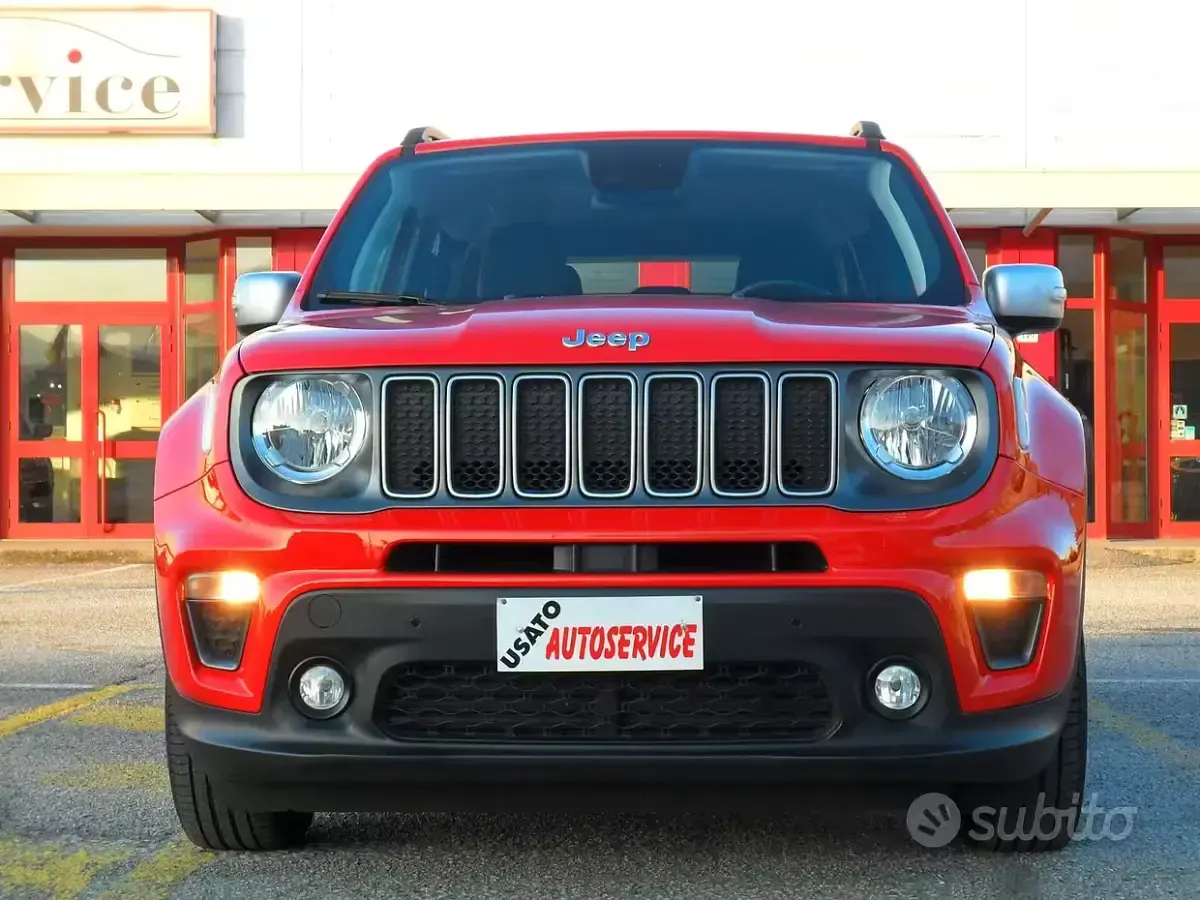 Usata Jeep Renegade Limited 130 CV (95 kW) 2022 Rosso SUV