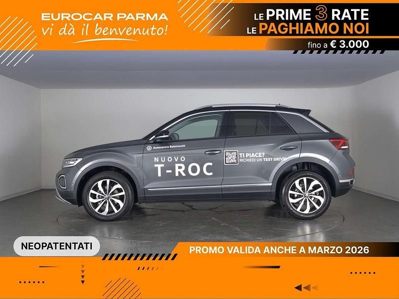 Usata VW T-Roc Style 116 CV (85 kW) 2025 Indium grey metallizzato nero SUV