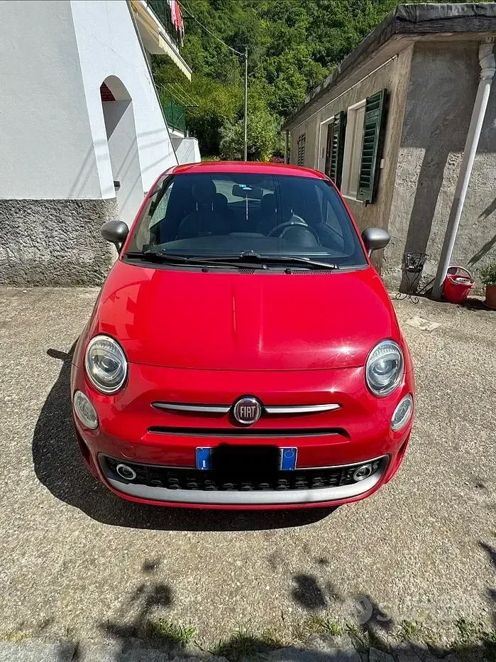 Usata Fiat 500S 69 CV (50 kW) 2018 Rosso Utilitaria
