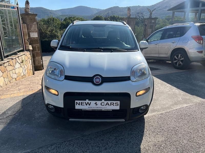 Usata Fiat Panda 4x4 S 95 CV (69 kW) 2018 Bianco Utilitaria