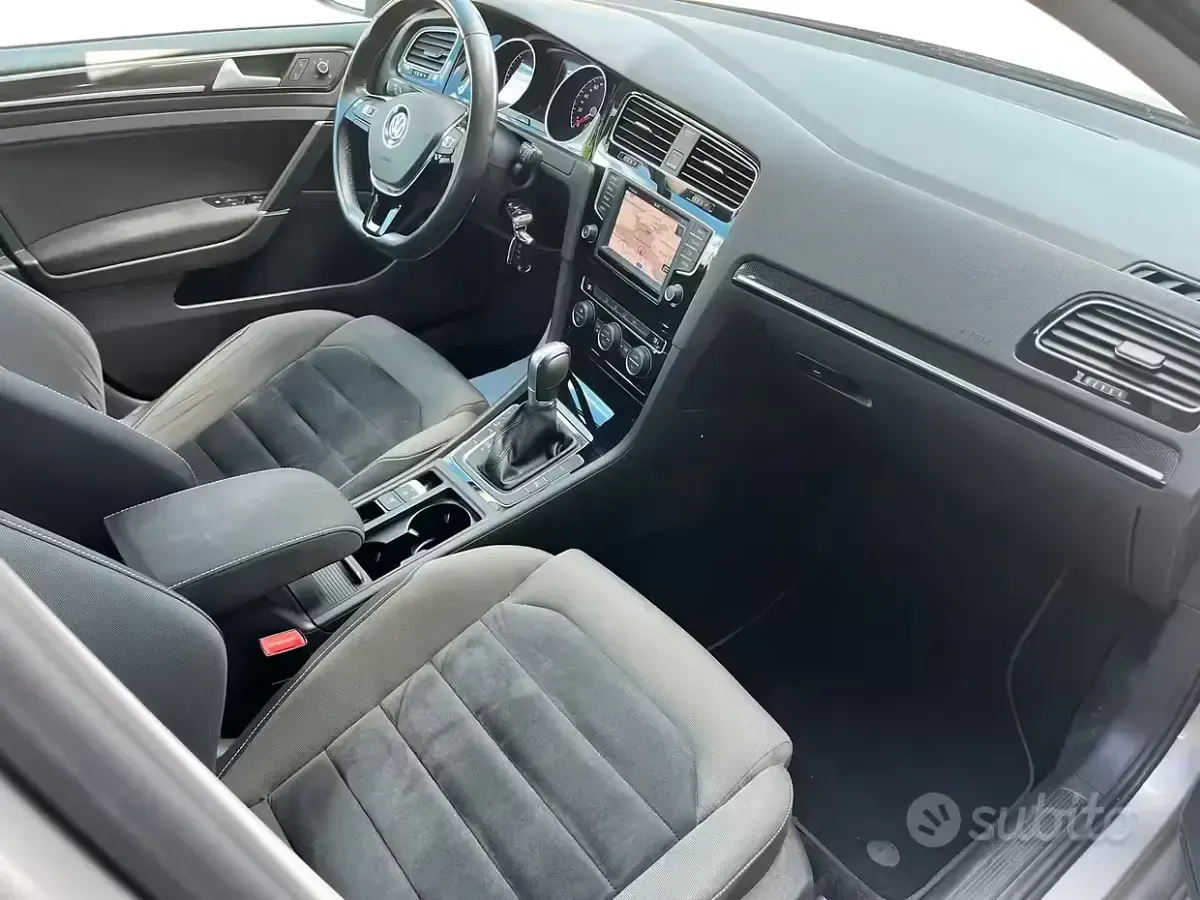 Usata VW Golf VII 110 CV (80 kW) 2016 Grigio Berlina