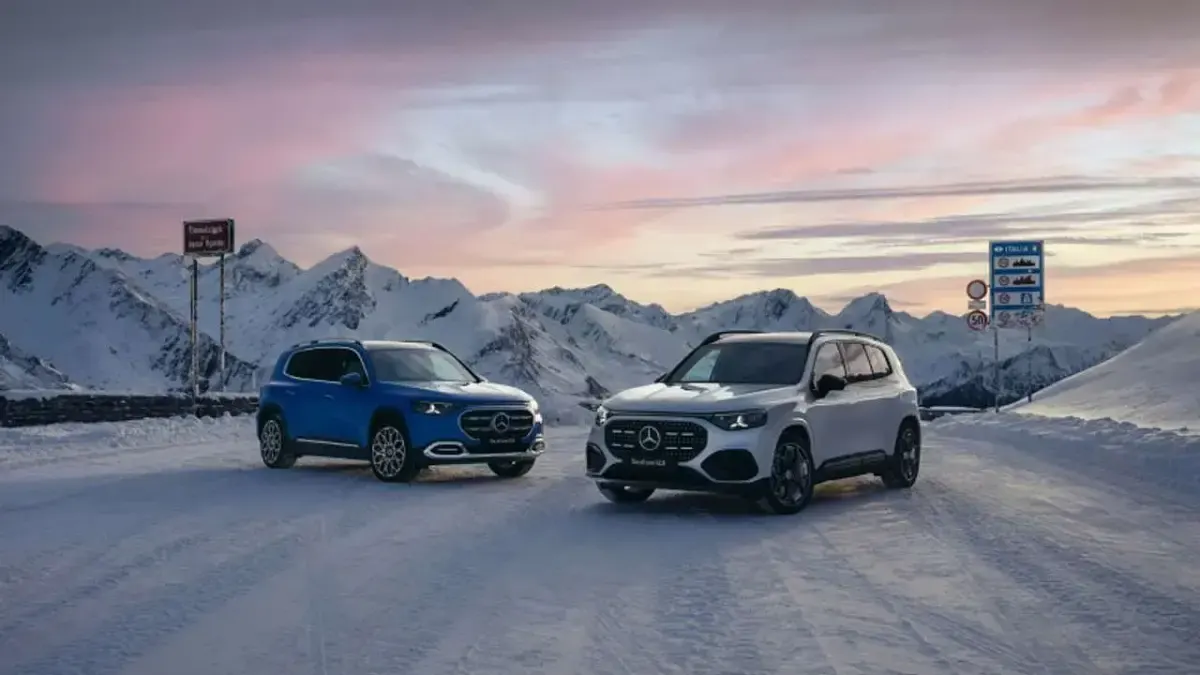 Nuova Mercedes 350 Premium 200 kW (272 CV) 2026 Argento SUV
