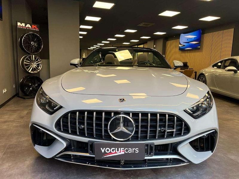 Usata Mercedes SL63 AMG Premium Plus 585 CV (430 kW) 2023 Grigio alpi Cabrio