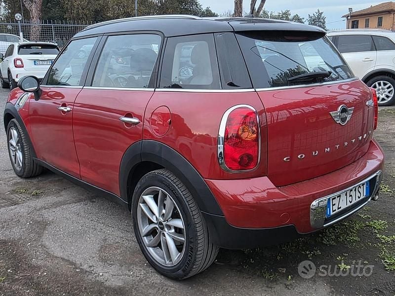 Usata Mini Cooper D Countryman 111 CV (81 kW) 2015 Rosso SUV