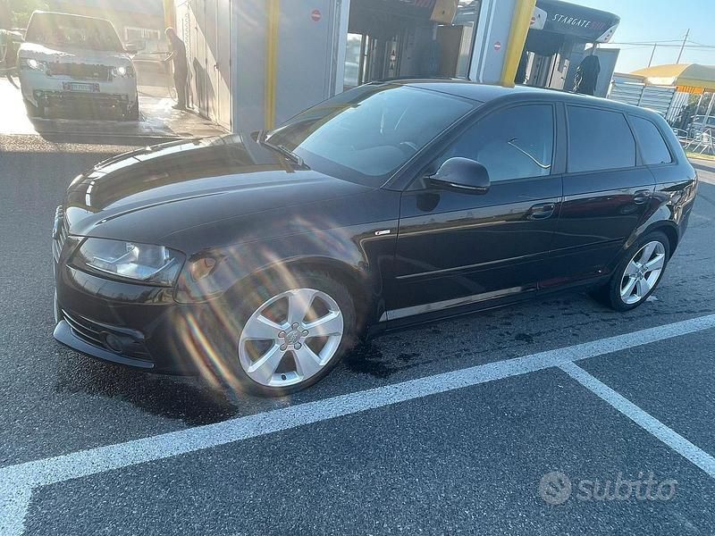 Usata Audi A3 S-Line 2010 Nero Utilitaria