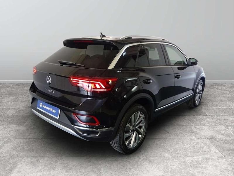 Usata VW T-Roc Style 150 CV (110 kW) 2022 Nero SUV