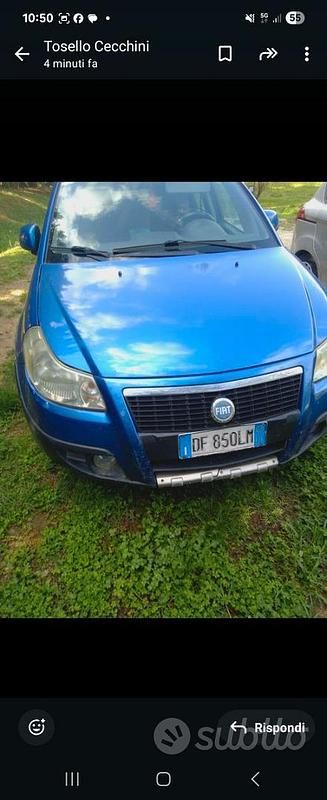 Blu Usata 2008 Fiat Sedici SUV | 2500 € - Immagine 1/4