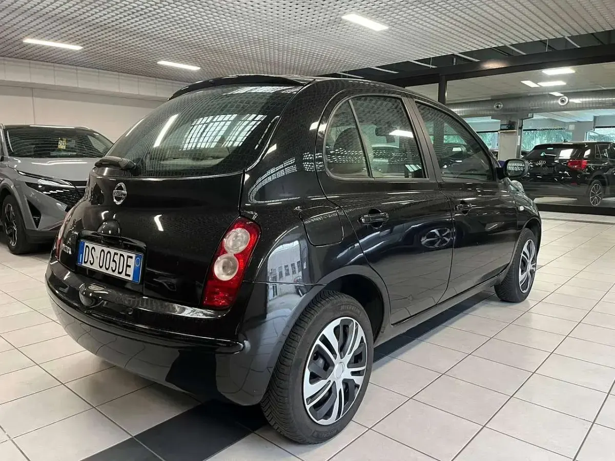 Usata Nissan Micra Acenta 80 CV (58 kW) 2008 Nero Berlina
