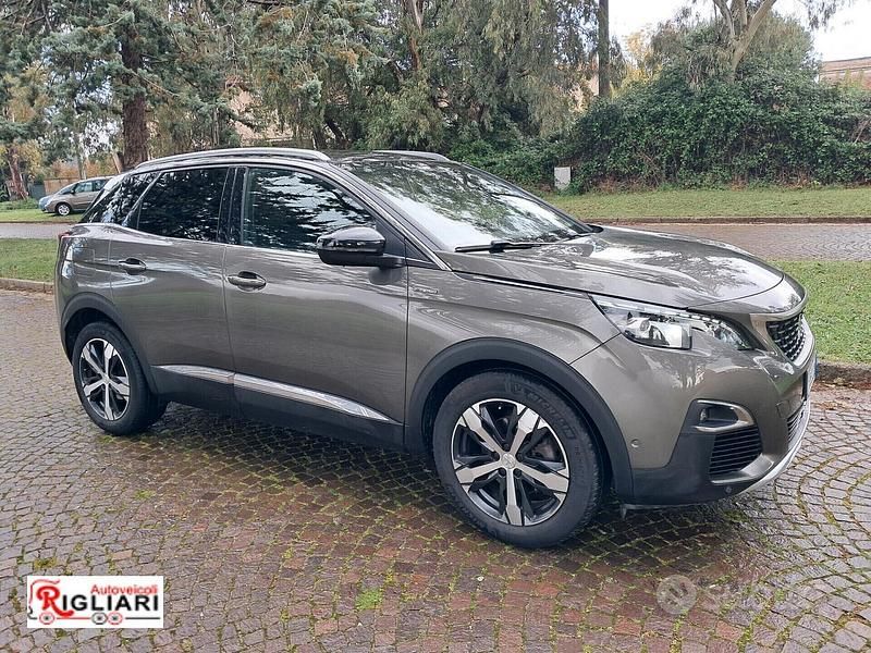 Usata Peugeot 3008 GT-line 176 CV (129 kW) 2018 Verde Station wagon