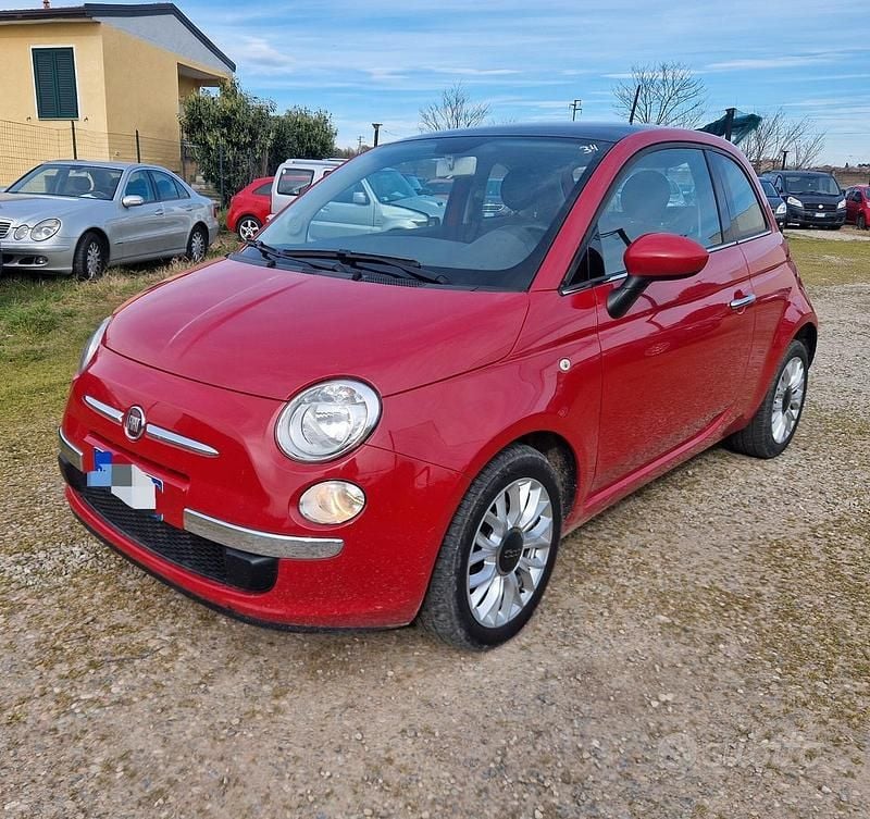 Usata Fiat 500 95 CV (69 kW) 2015 Rosso Berlina