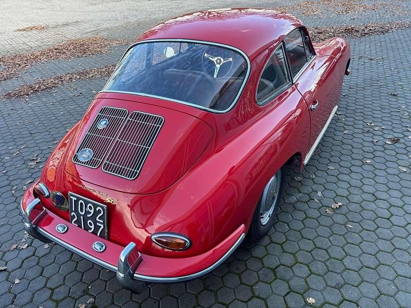 Usata Porsche 356 95 CV (69 kW) 1964 Rosso Coupé