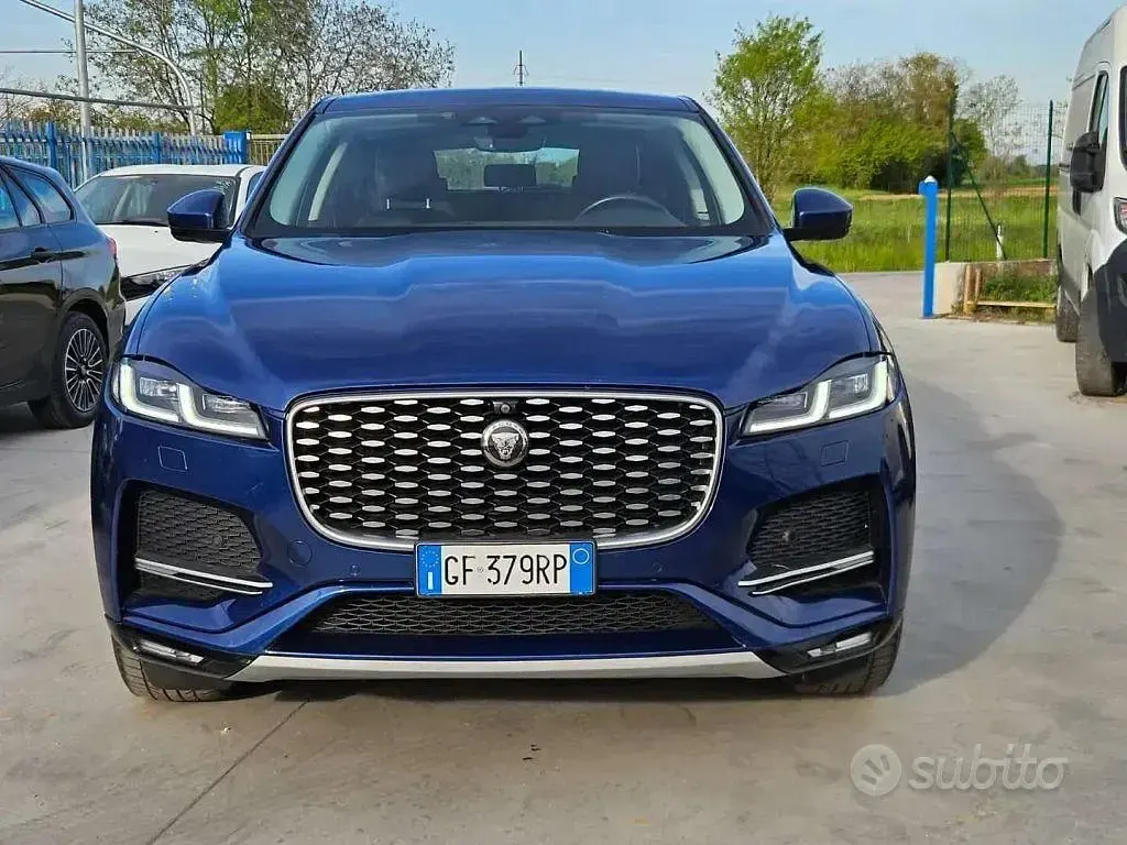 Usata Jaguar F-Pace S 204 CV (150 kW) 2021 Blu/azzurro SUV