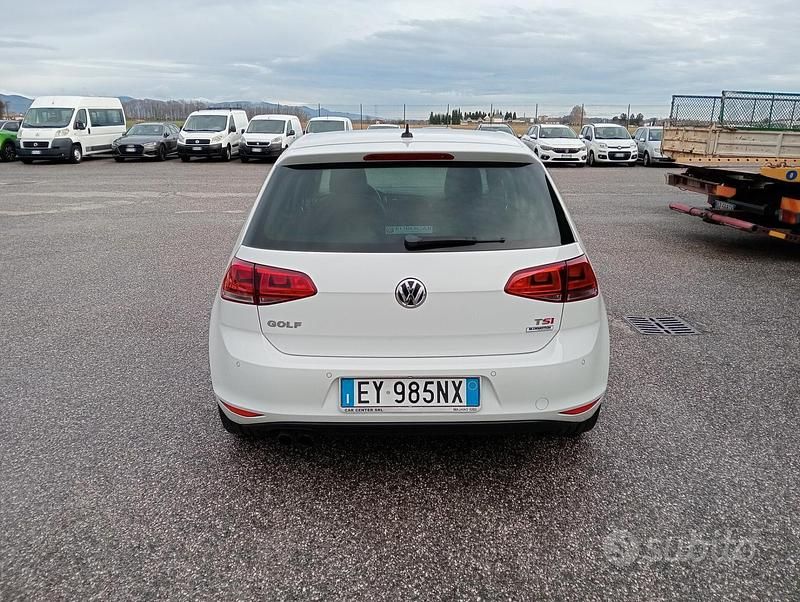Usata VW Golf VII Highline 150 CV (110 kW) 2015 Bianco Berlina