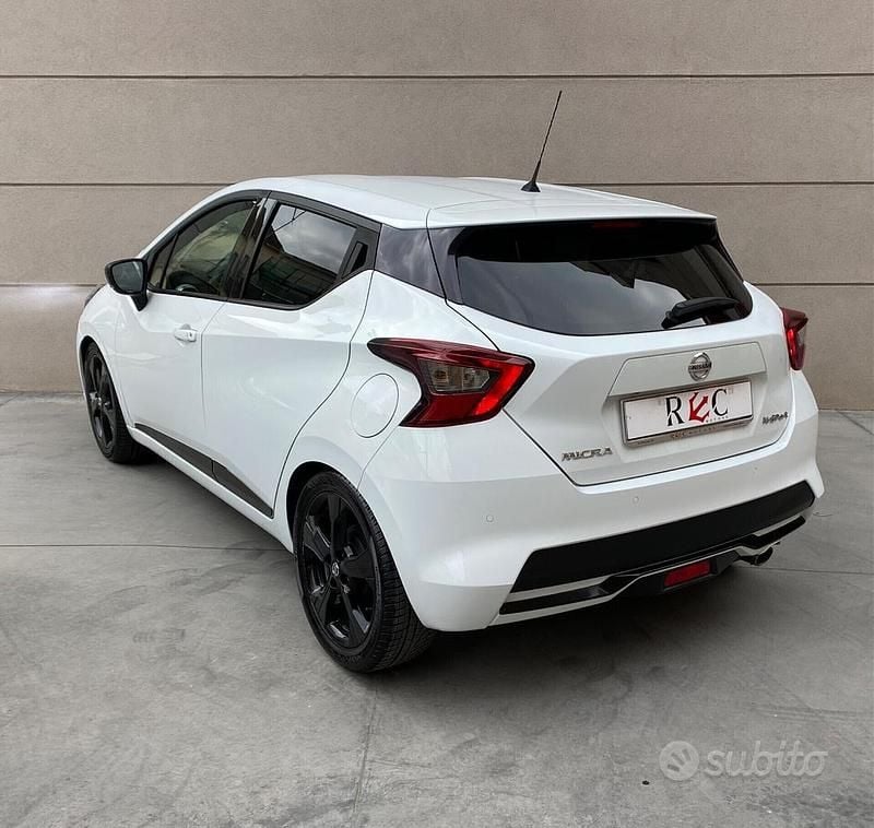 Usata Nissan Micra 117 CV (86 kW) 2019 Bianco Utilitaria