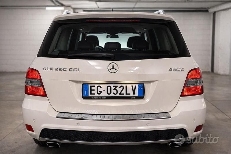 Usata Mercedes GLK250 Premium 204 CV (150 kW) 2011 Bianco SUV