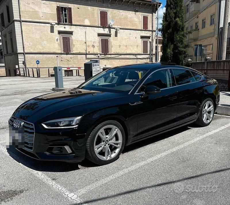 Usata Audi A5 Sportback Ambiente 190 CV (139 kW) 2019 Nero Utilitaria