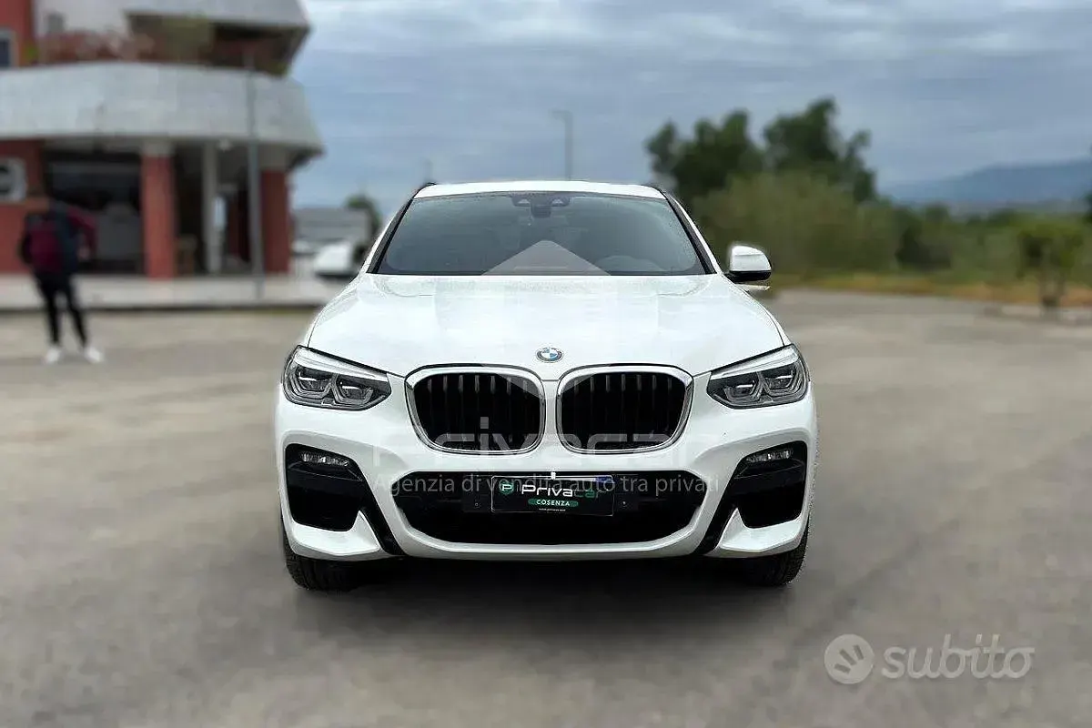 Usata BMW X4 M Sport 190 CV (139 kW) 2020 Bianco SUV