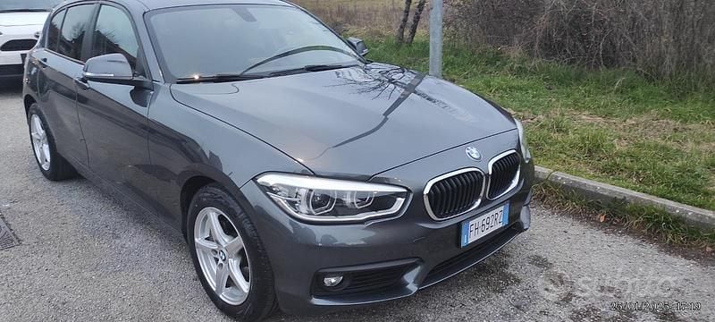 Usata BMW 116 116 CV (85 kW) 2017 Grigio Utilitaria