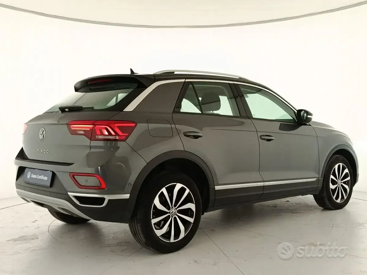 Usata VW T-Roc Style 110 CV (80 kW) 2023 Grigio SUV