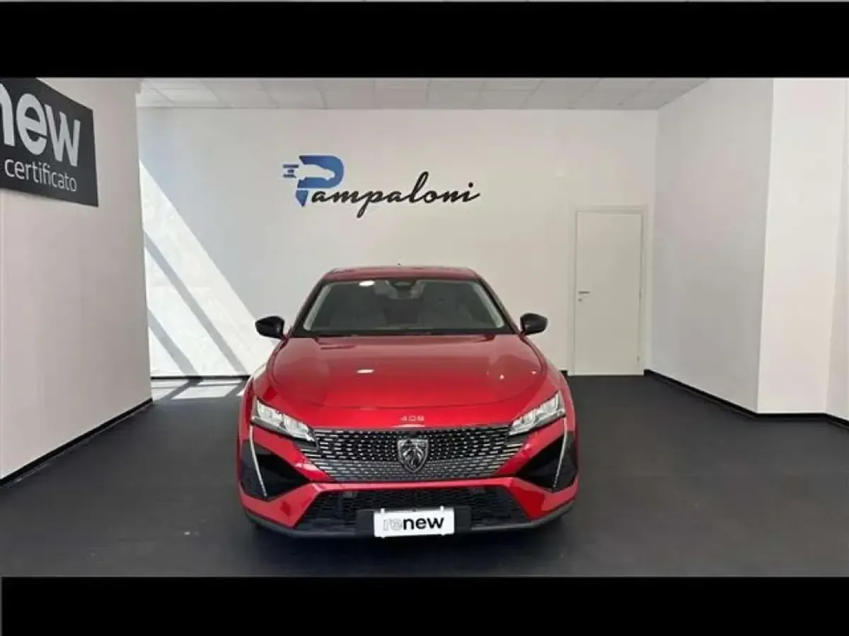 Usata Peugeot 408 GT 131 CV (96 kW) 2023 Rosso Berlina