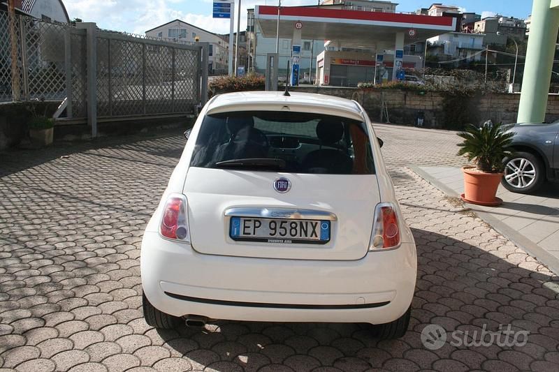 Usata Fiat 500 Lounge 95 CV (69 kW) 2012 Bianco Cabrio