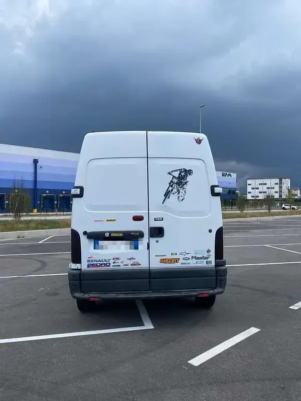 Usata Renault Master 90 CV (66 kW) 2002 Bianco Furgone