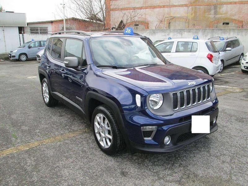Usata Jeep Renegade Limited 120 CV (88 kW) 2021 Blu pastello SUV