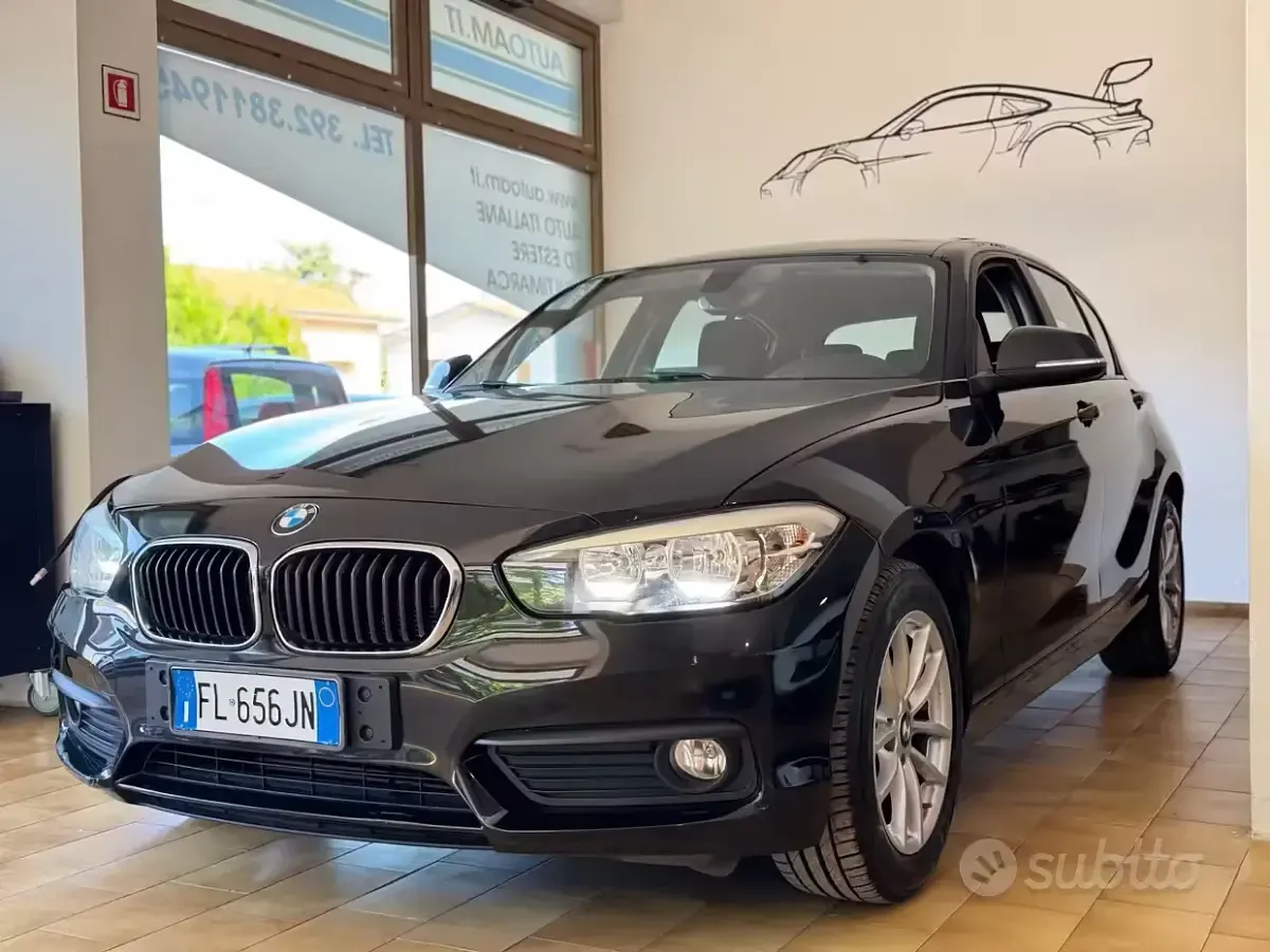 Usata BMW 116 116 CV (85 kW) 2017 Nero Utilitaria
