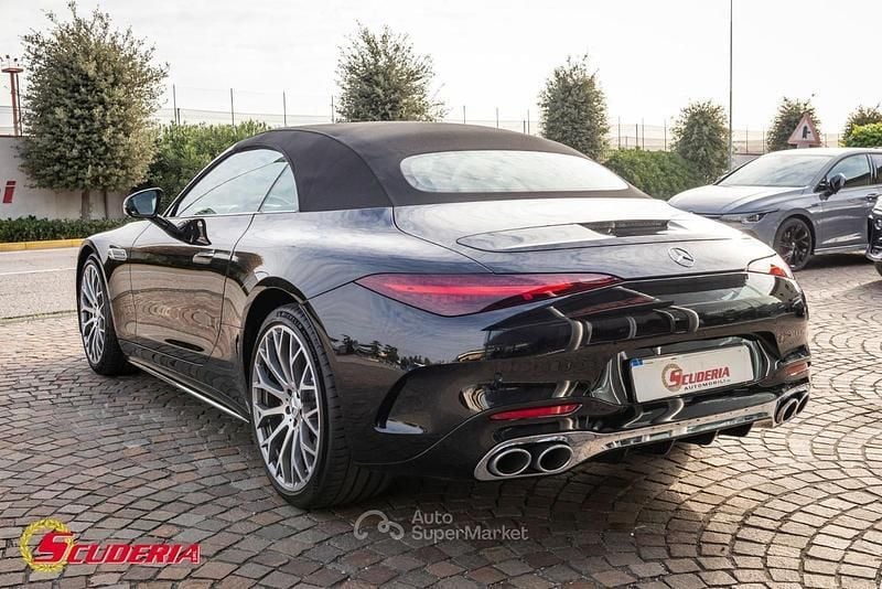 Usata Mercedes SL43 AMG AMG Line Premium Plus 381 CV (280 kW) 2022 Nero Cabrio