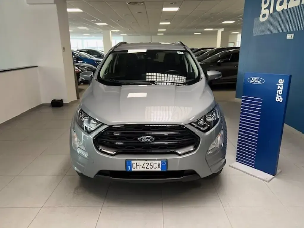 Begagnad Ford Ecosport ST-Line 125 HK (91 kW) 2022 Silver SUV
