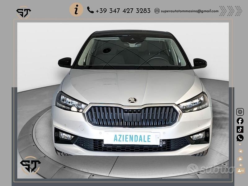 Brugt Skoda Fabia Style 95 HK (69 kW) 2025 Grå Hatchback