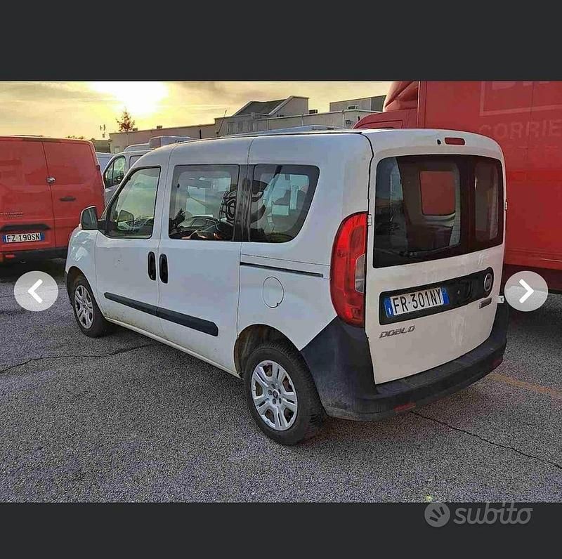 Usata Fiat Doblò 95 CV (69 kW) 2018 Bianco Monovolume