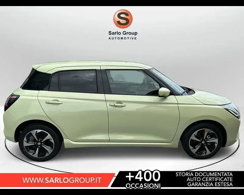 Nuova Suzuki Swift 82 CV (60 kW) 2025 Verde Utilitaria