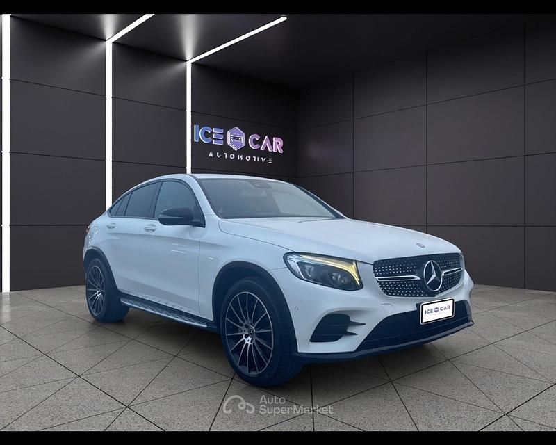 Usata Mercedes GLC250 Premium 204 CV (150 kW) 2017 Bianco Coupé