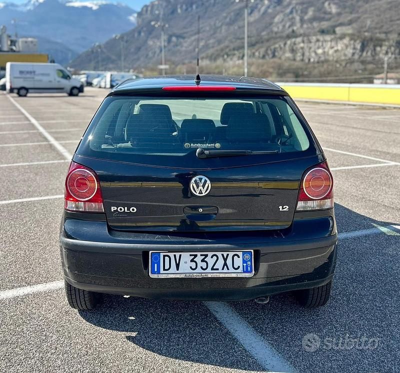 Usata VW Polo Comfortline 69 CV (50 kW) 2009 Nero Utilitaria