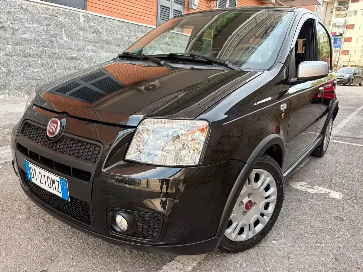 Usata Fiat Panda 101 CV (74 kW) 2009 Nero Utilitaria