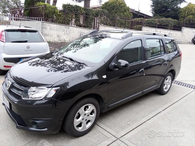 Usata Dacia Logan MCV 75 CV (55 kW) 2015 Nero Station wagon