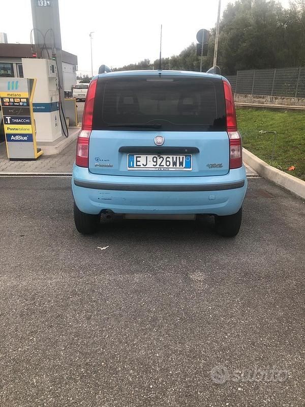 Usata Fiat Panda 2011 Blu Utilitaria