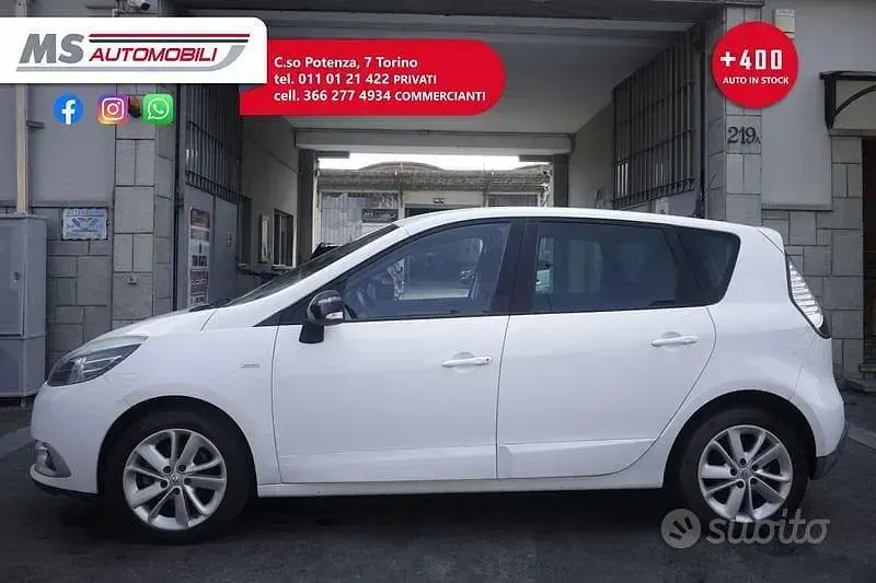 Usata Renault Scénic III LIMITED 110 CV (80 kW) 2015 Bianco Monovolume