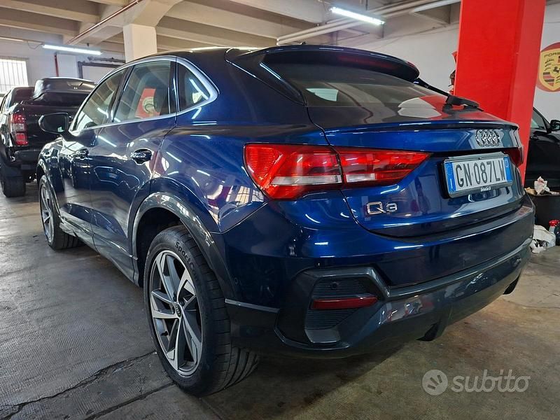 Usata Audi Q3 Advanced 150 CV (110 kW) 2023 Blu SUV