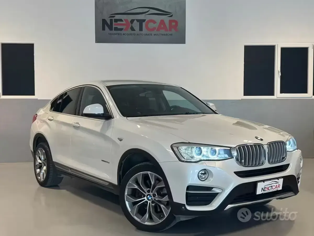 Usata BMW X4 xLine 190 CV (139 kW) 2016 Bianco SUV