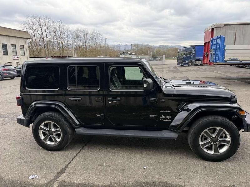 Usata Jeep Wrangler Unlimited Sahara 200 CV (147 kW) 2021 Nero SUV
