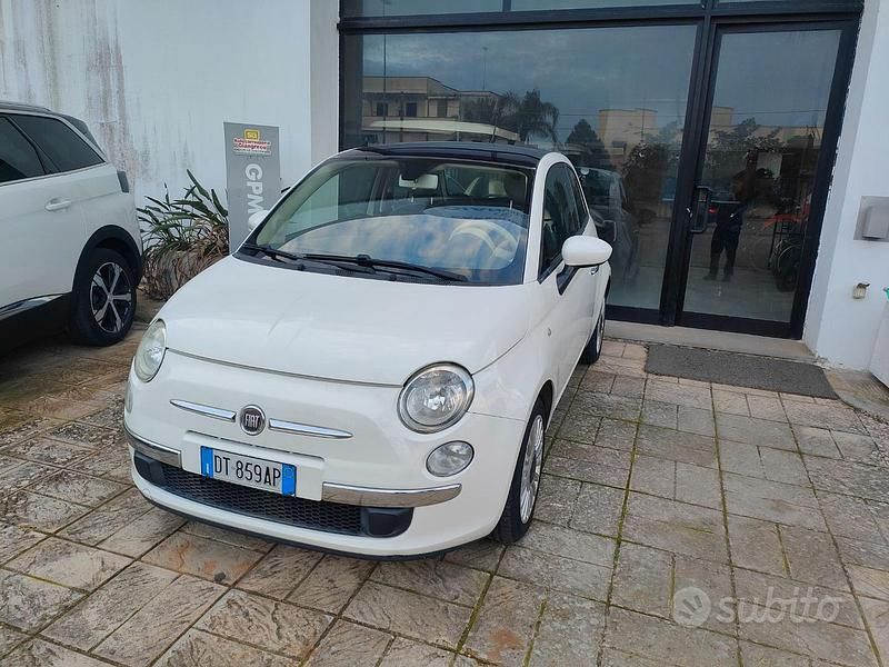 Usata Fiat 500 2008 Bianco Berlina