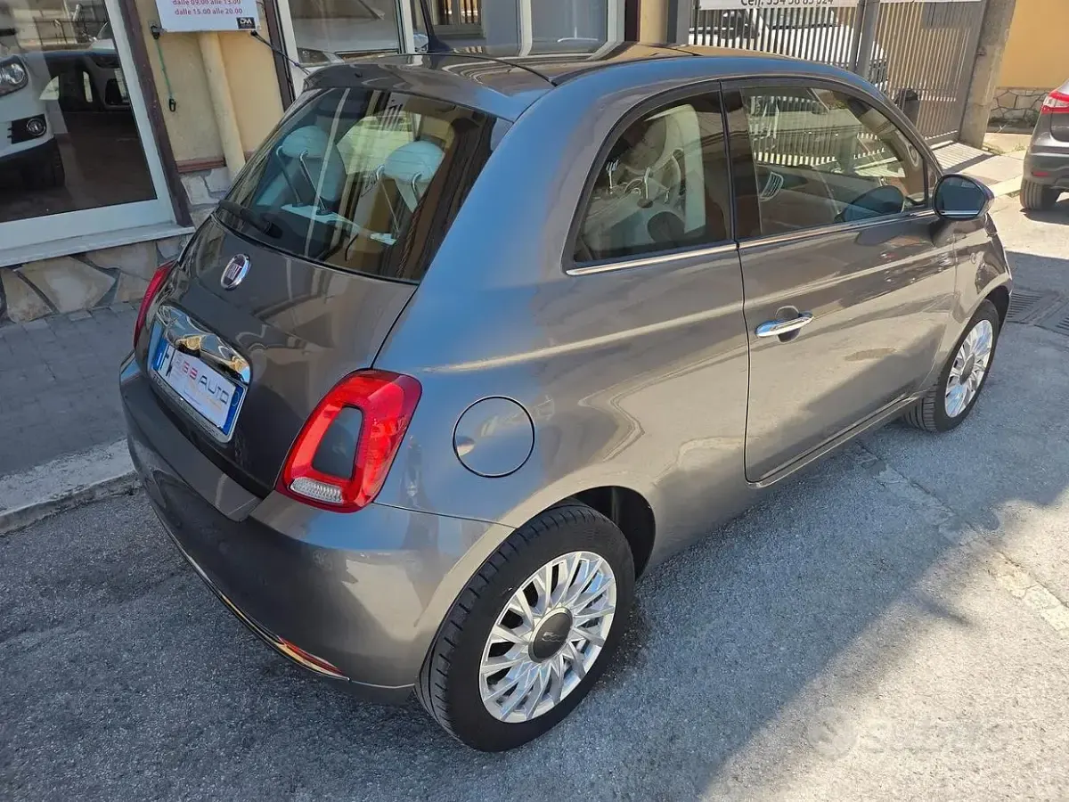 Usata Fiat 500 69 CV (50 kW) 2019 Grigio Berlina