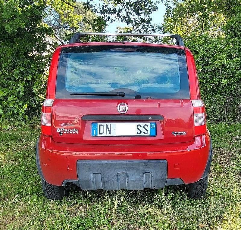 Usata Fiat Panda 60 CV (44 kW) 2008 Rosso Utilitaria