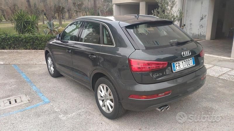 Usata Audi Q3 150 CV (110 kW) 2018 Grigio SUV