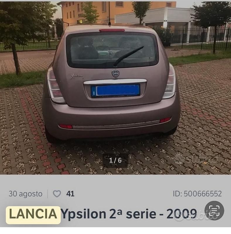 Usata Lancia Ypsilon 77 CV (56 kW) 2009 Utilitaria